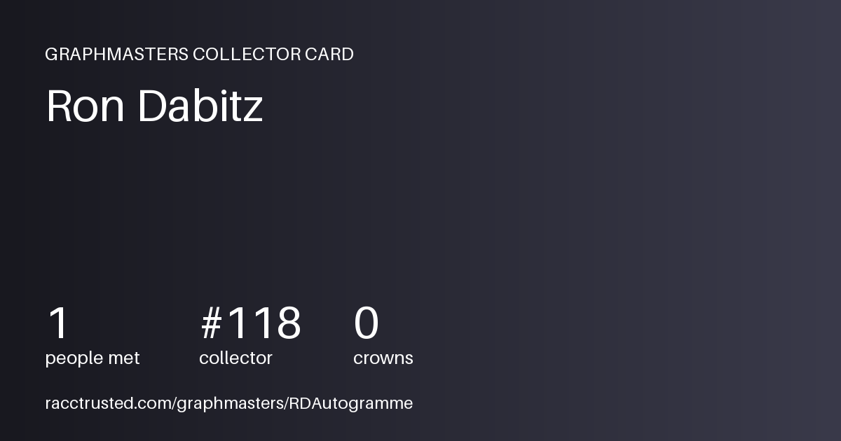 Collector Card preview
