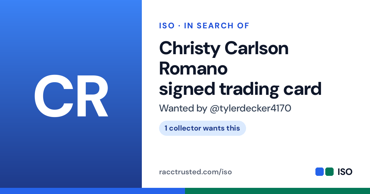 The link preview card for this ISO