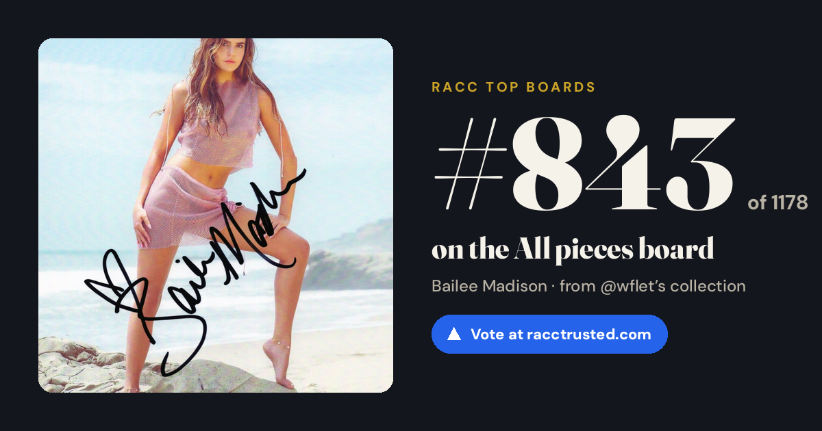 Share card: #843 of 1178 on the All pieces board