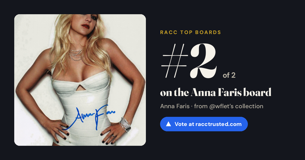 Share card: #2 of 2 on the Anna Faris board
