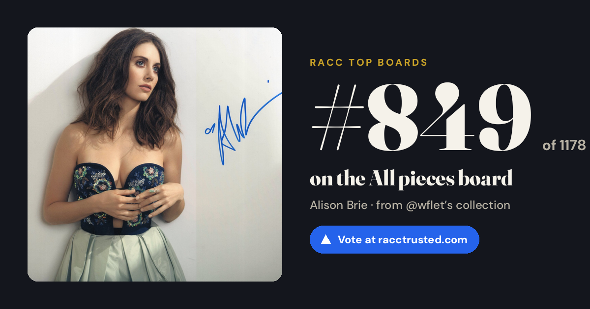 Share card: #849 of 1178 on the All pieces board