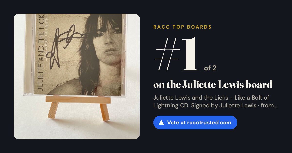Share card: #1 of 2 on the Juliette Lewis board