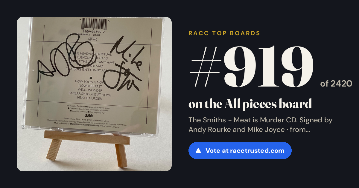 Share card: #919 of 2420 on the All pieces board