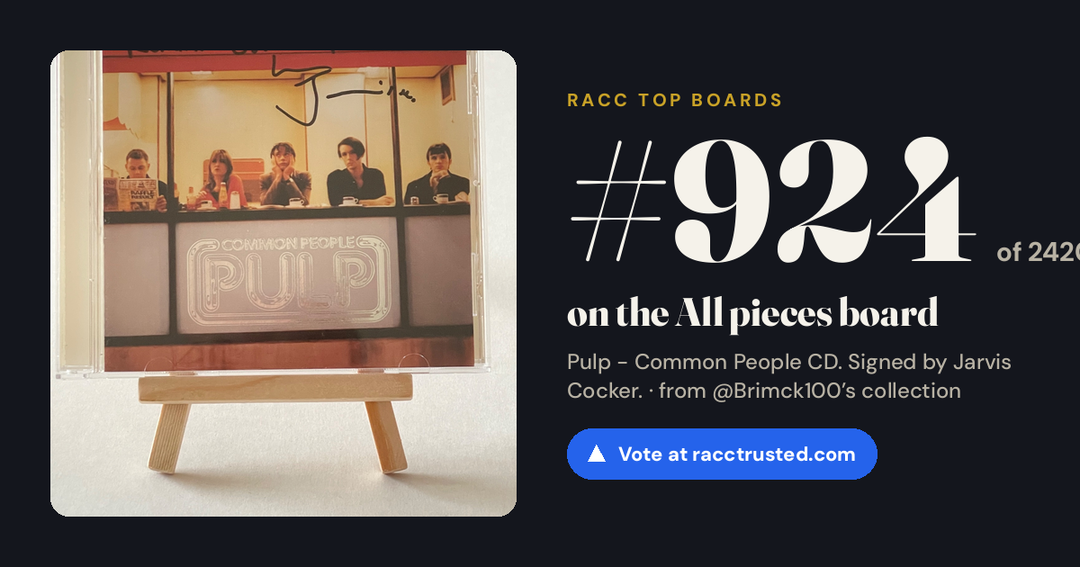 Share card: #924 of 2420 on the All pieces board