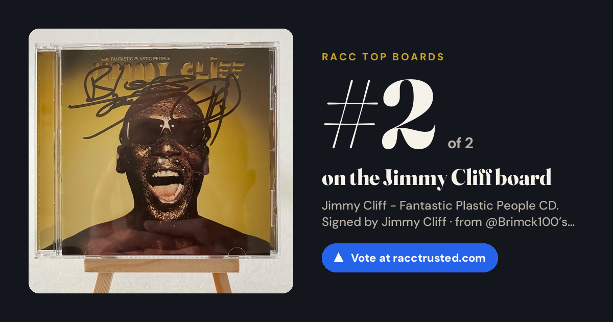 Share card: #2 of 2 on the Jimmy Cliff board