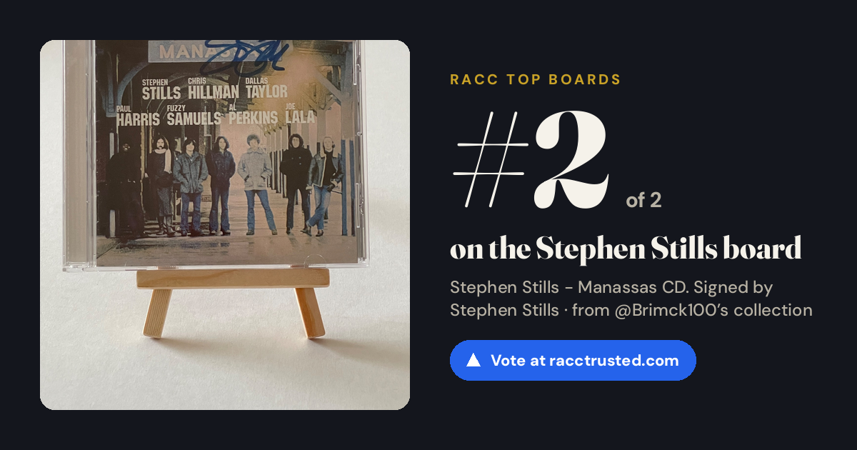 Share card: #2 of 2 on the Stephen Stills board
