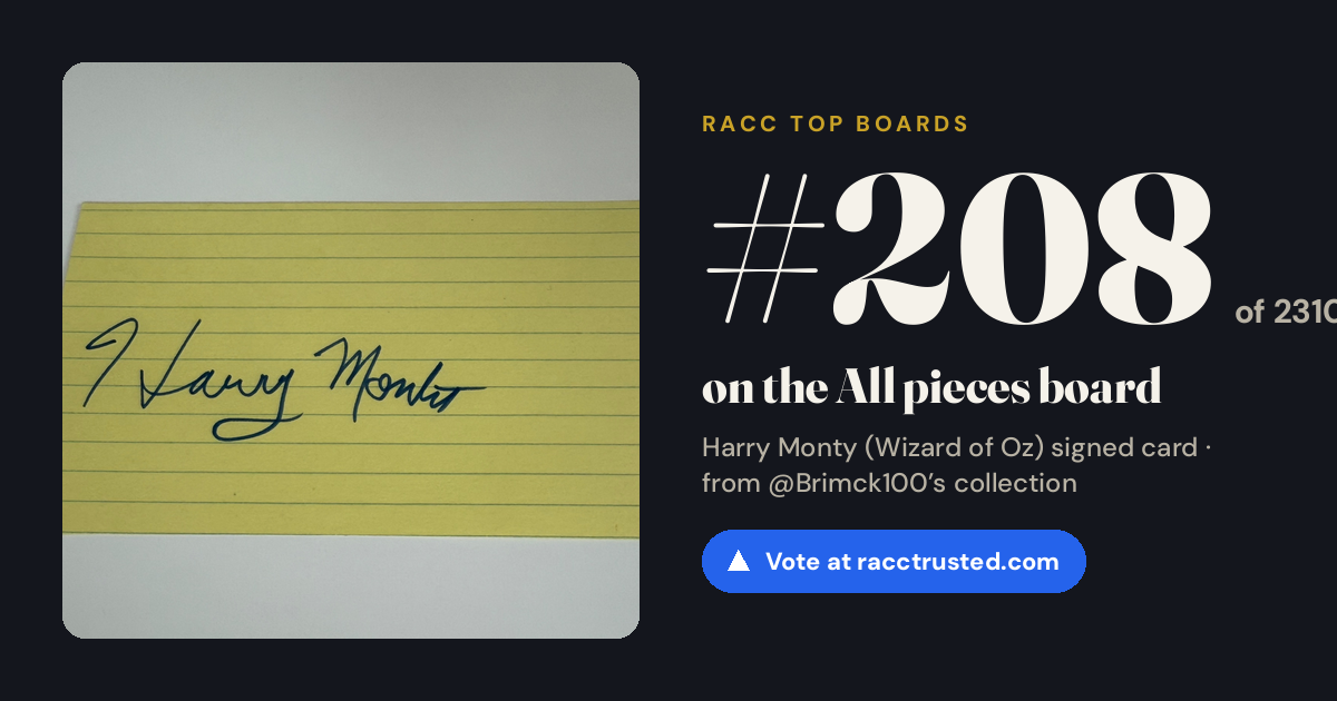 Share card: #208 of 2304 on the All pieces board
