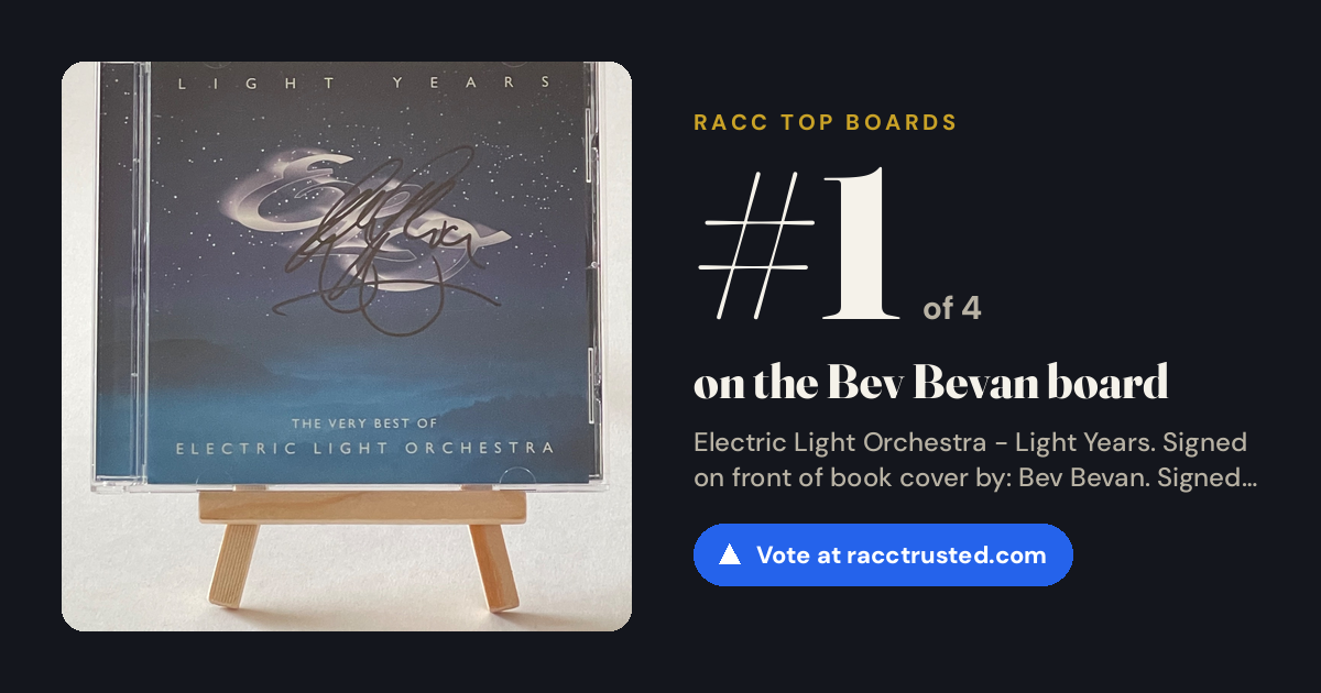 Share card: #1 of 4 on the Bev Bevan board