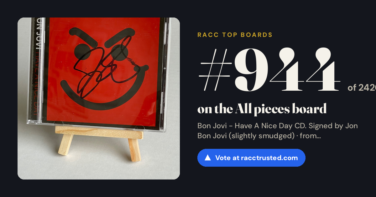 Share card: #944 of 2420 on the All pieces board