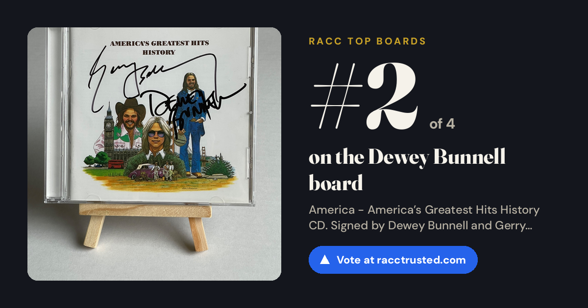 Share card: #2 of 4 on the Dewey Bunnell board