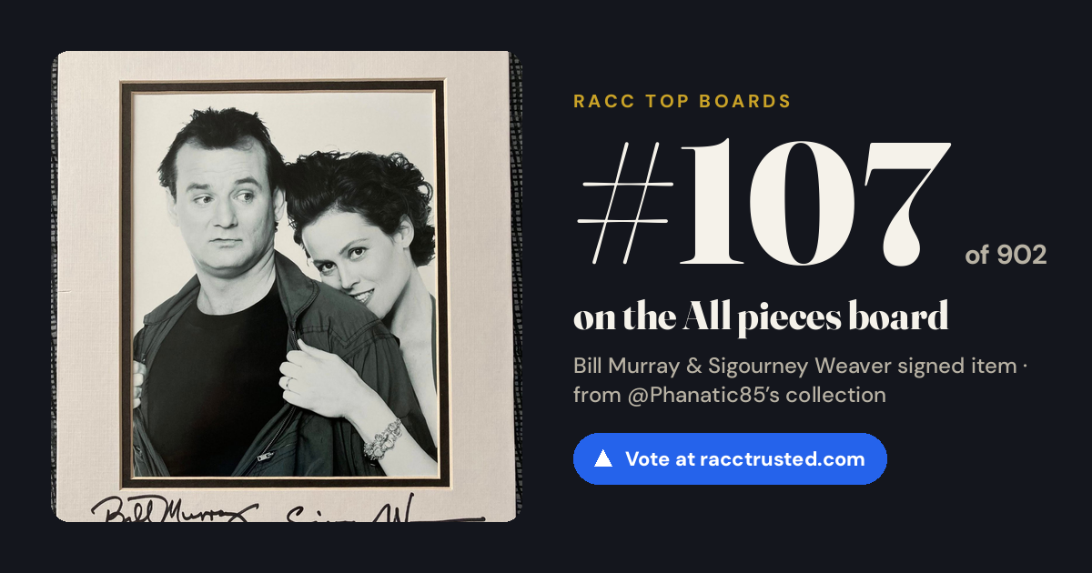Share card: #107 of 902 on the All pieces board