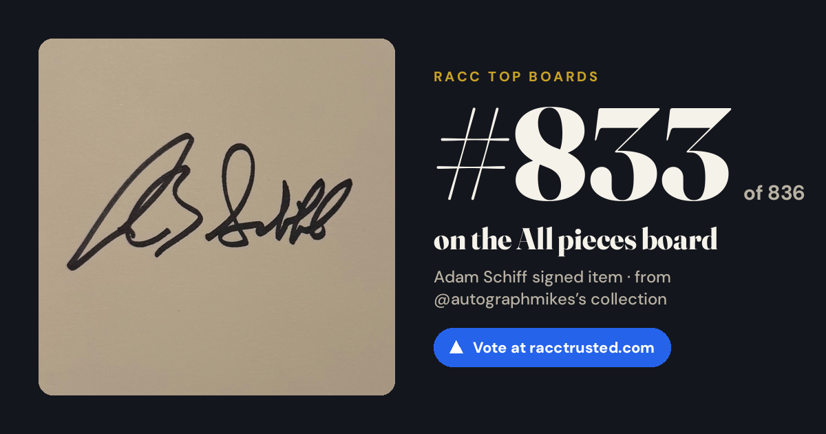 Share card: #832 of 832 on the All pieces board