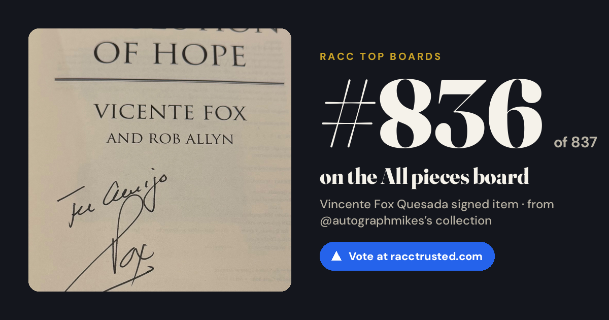 Share card: #836 of 837 on the All pieces board
