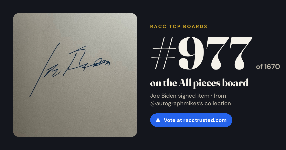 Share card: #977 of 1670 on the All pieces board