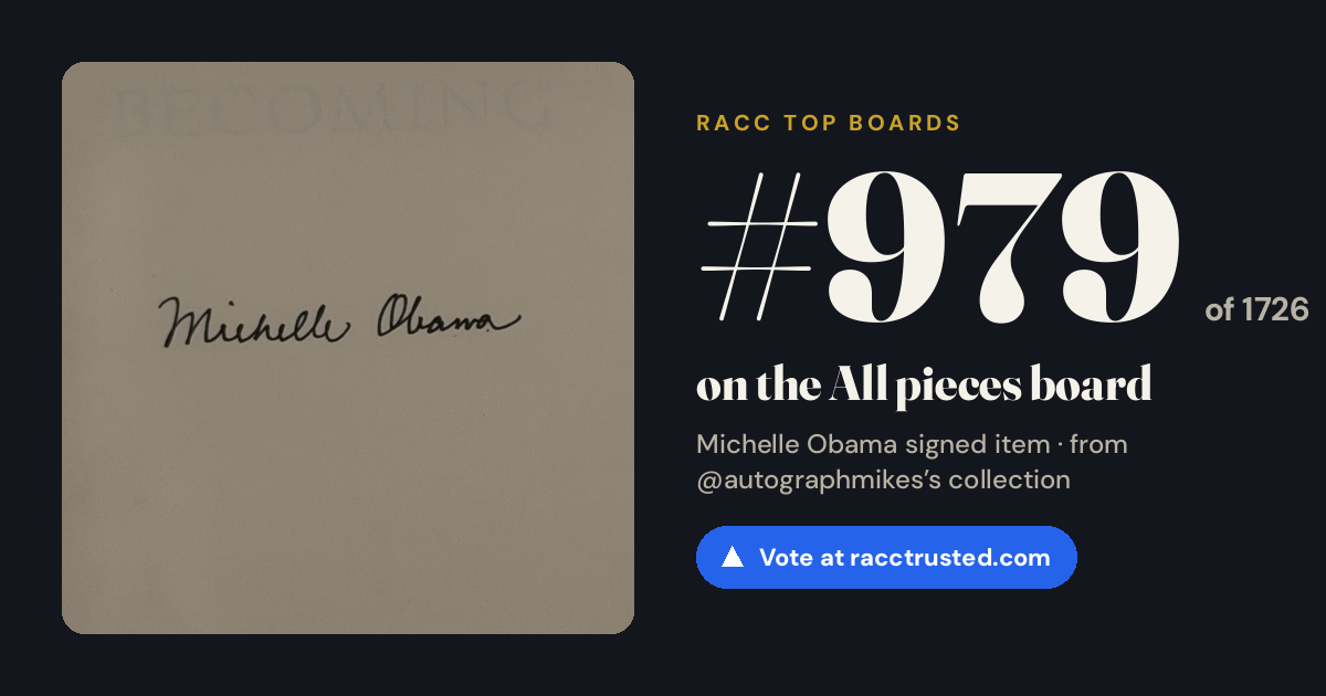 Share card: #979 of 1670 on the All pieces board