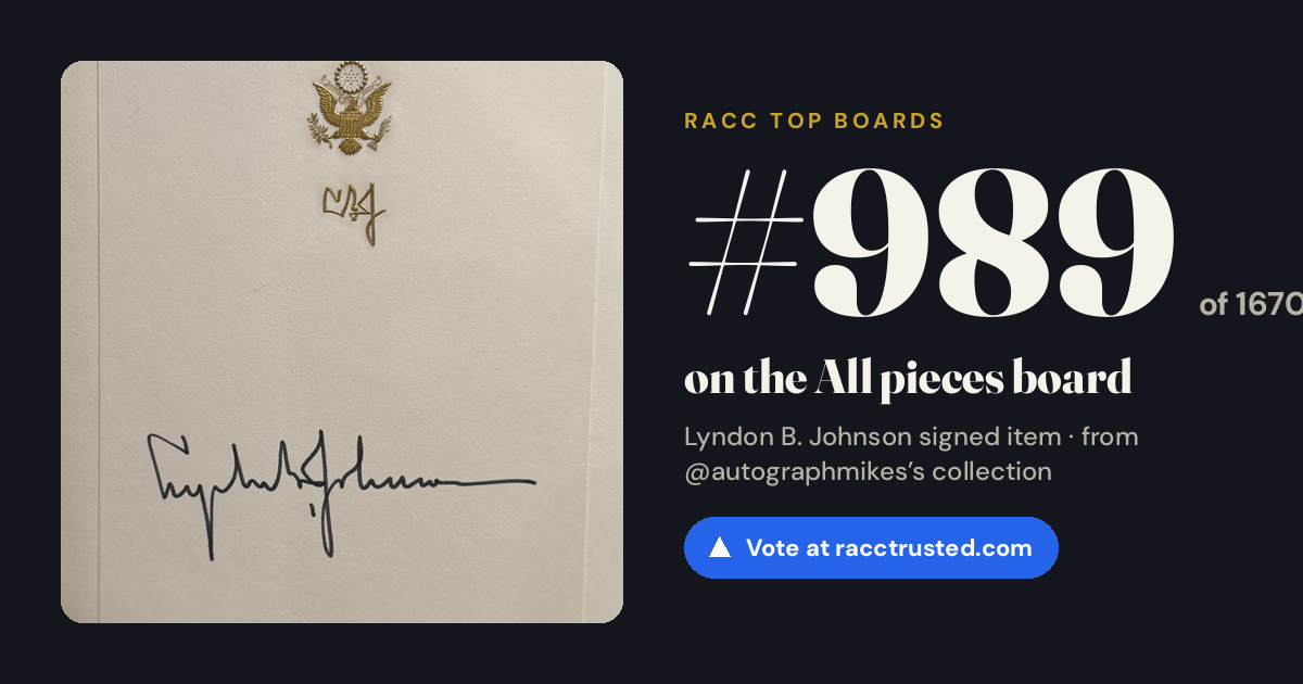 Share card: #989 of 1670 on the All pieces board
