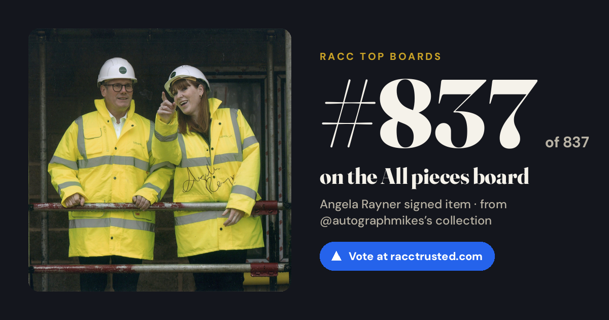 Share card: #837 of 837 on the All pieces board