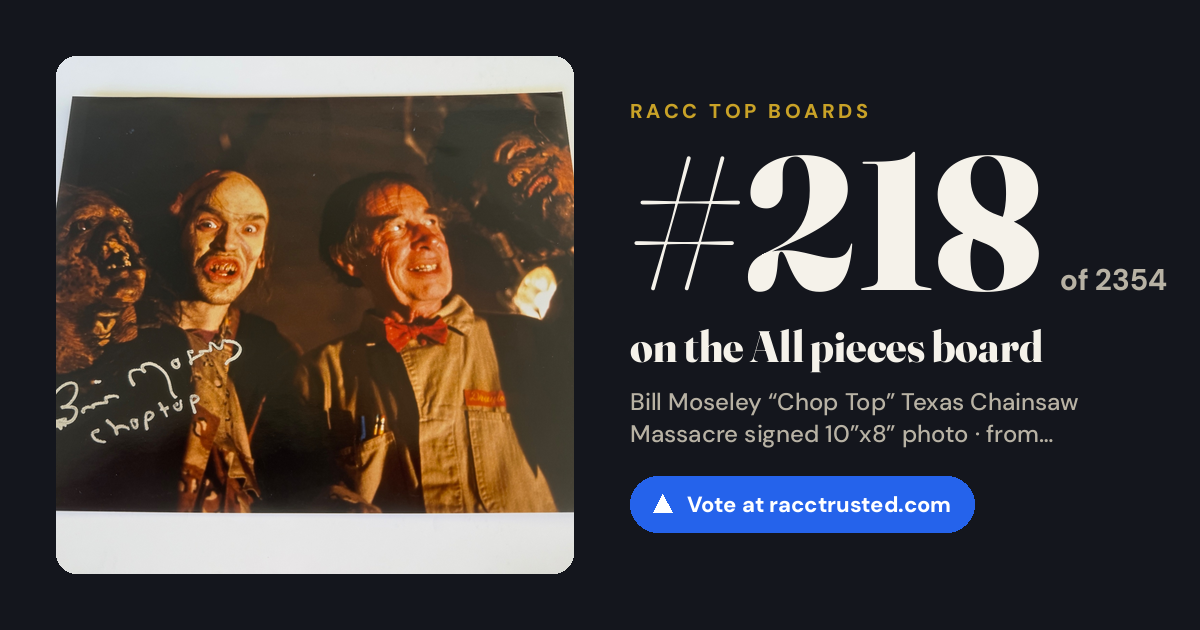 Share card: #218 of 2354 on the All pieces board