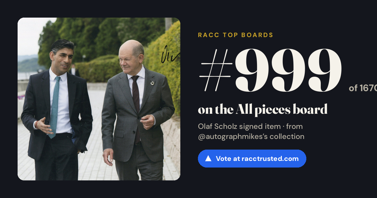 Share card: #999 of 1670 on the All pieces board