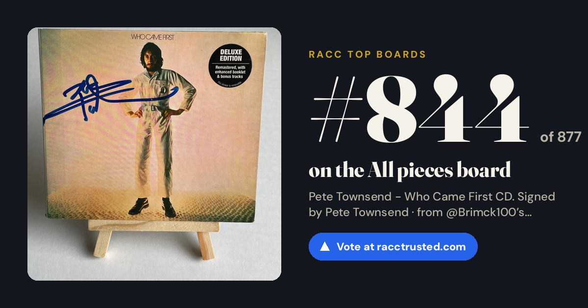 Share card: #844 of 875 on the All pieces board