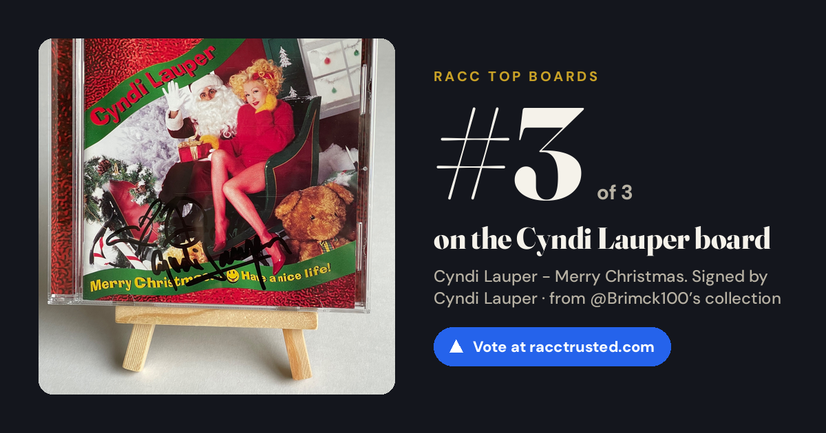 Share card: #3 of 3 on the Cyndi Lauper board