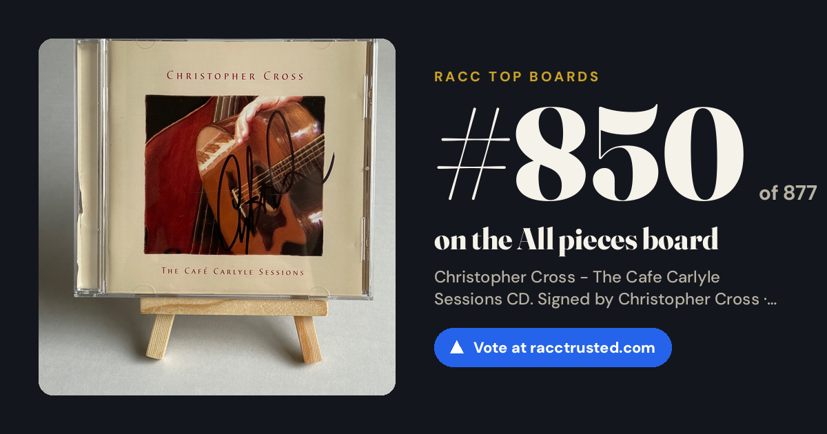 Share card: #850 of 875 on the All pieces board