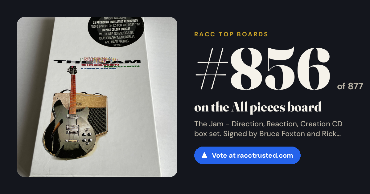 Share card: #856 of 875 on the All pieces board