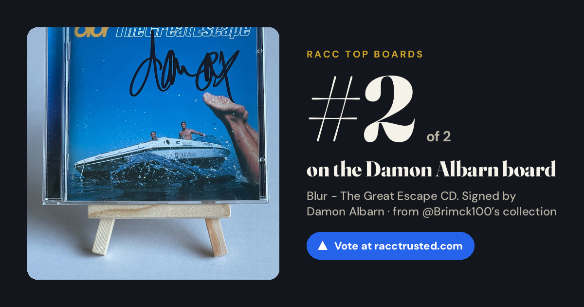 Share card: #2 of 2 on the Damon Albarn board