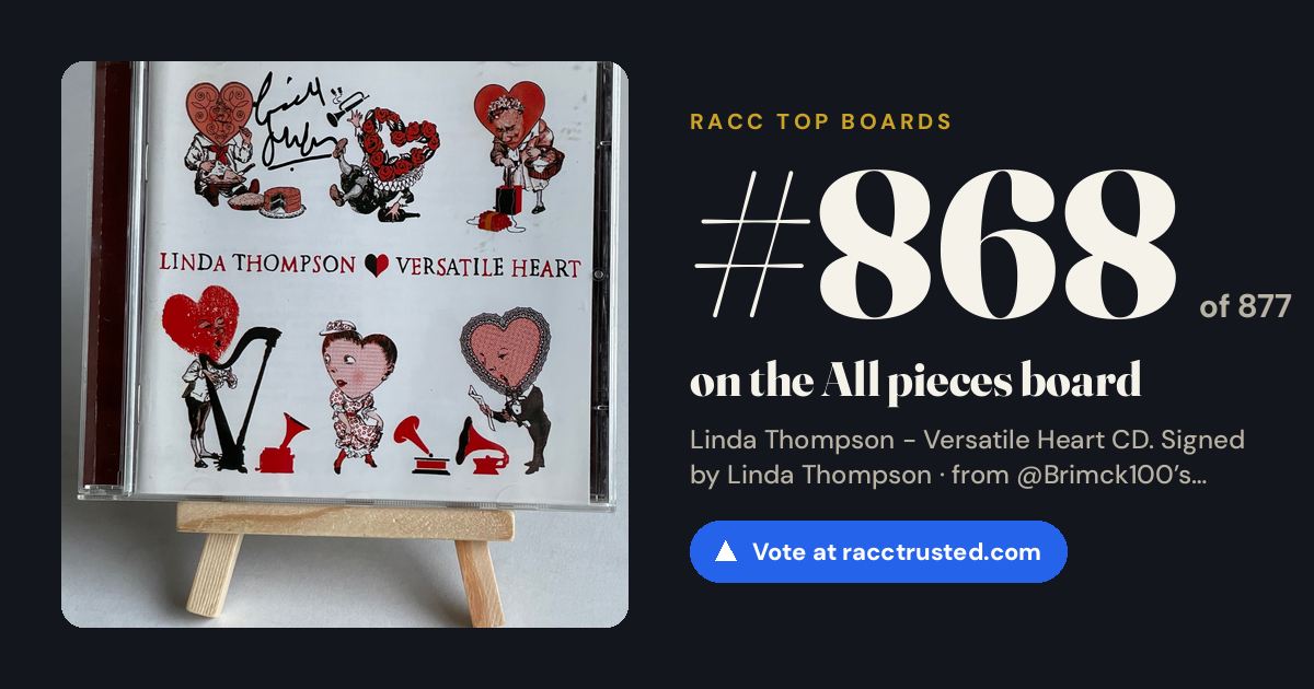 Share card: #868 of 875 on the All pieces board