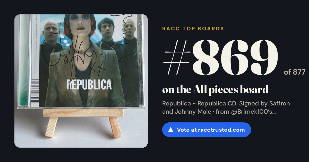 Share card: #869 of 875 on the All pieces board