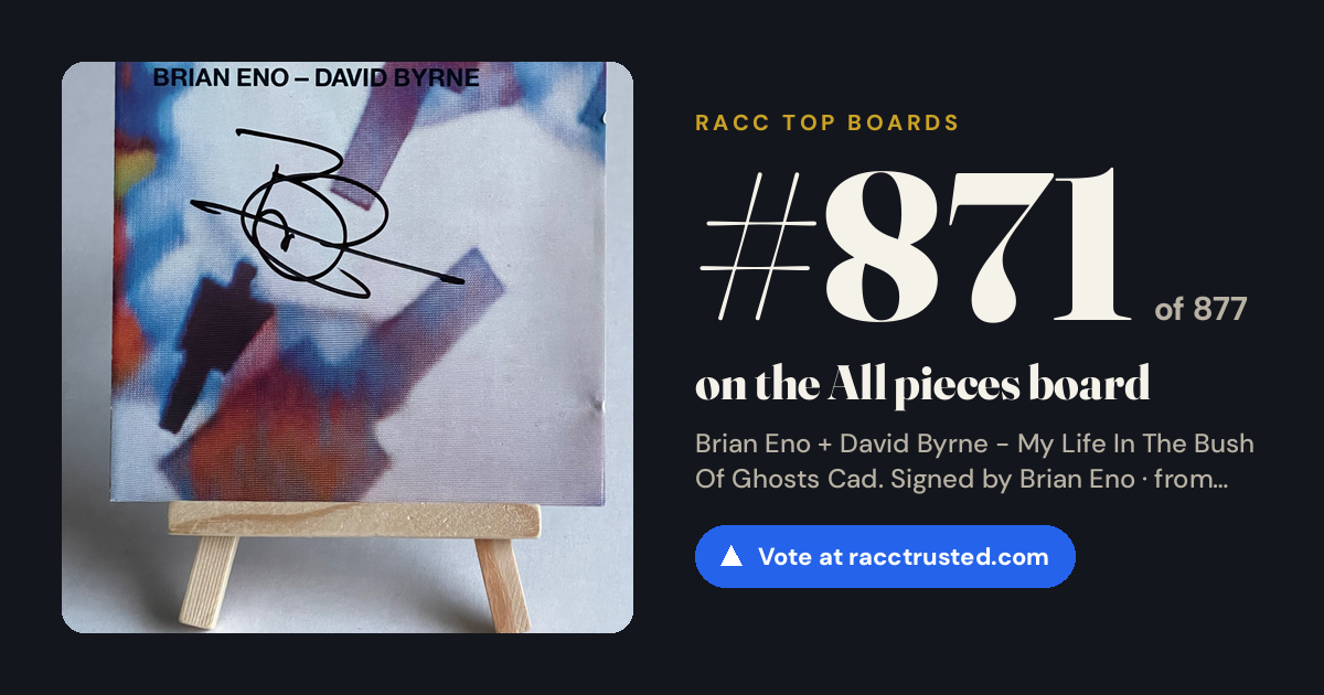 Share card: #871 of 875 on the All pieces board