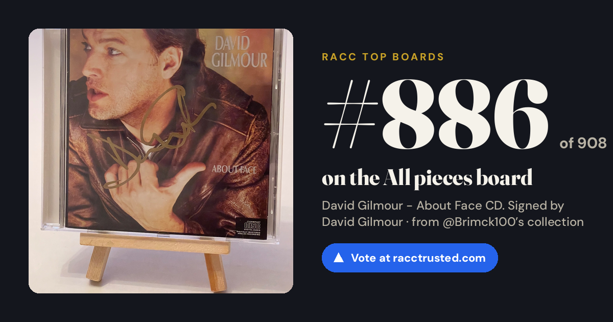 Share card: #886 of 907 on the All pieces board