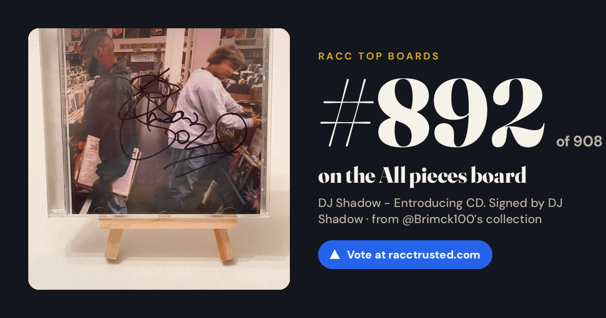 Share card: #892 of 908 on the All pieces board