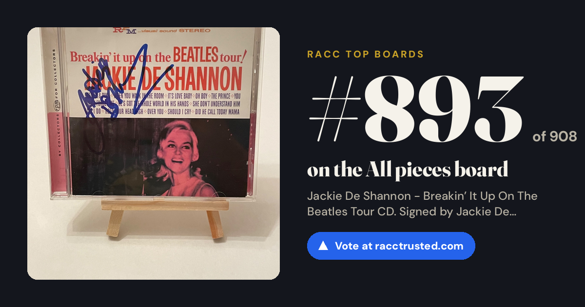 Share card: #893 of 908 on the All pieces board