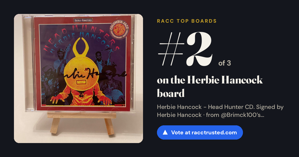 Share card: #2 of 3 on the Herbie Hancock board