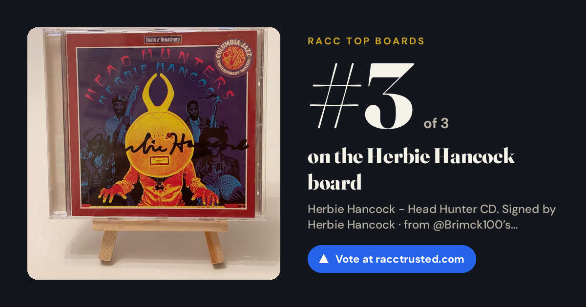 Share card: #3 of 3 on the Herbie Hancock board