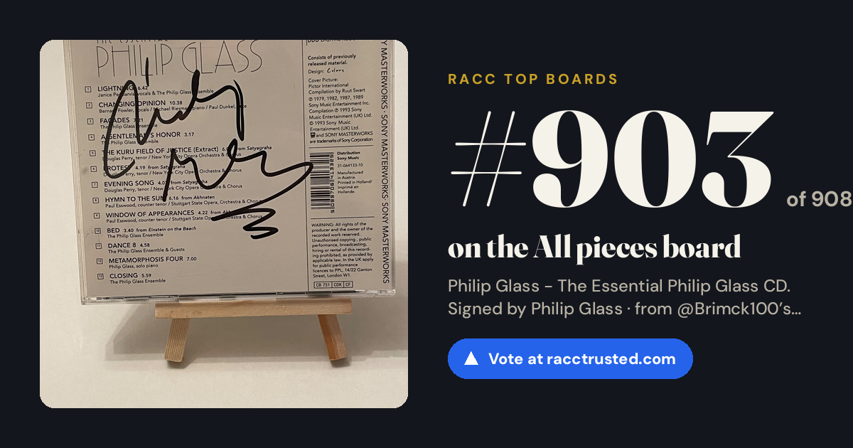 Share card: #903 of 908 on the All pieces board