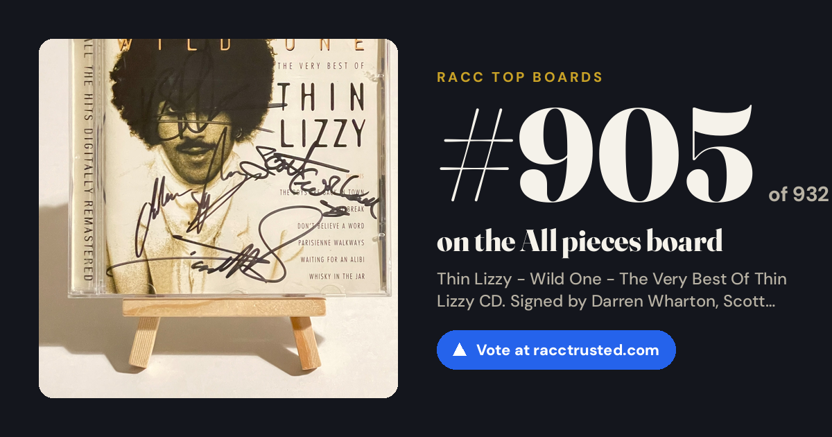 Share card: #905 of 932 on the All pieces board