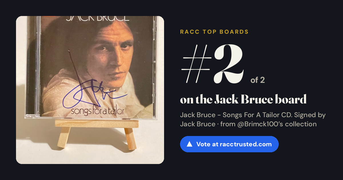 Share card: #2 of 2 on the Jack Bruce board