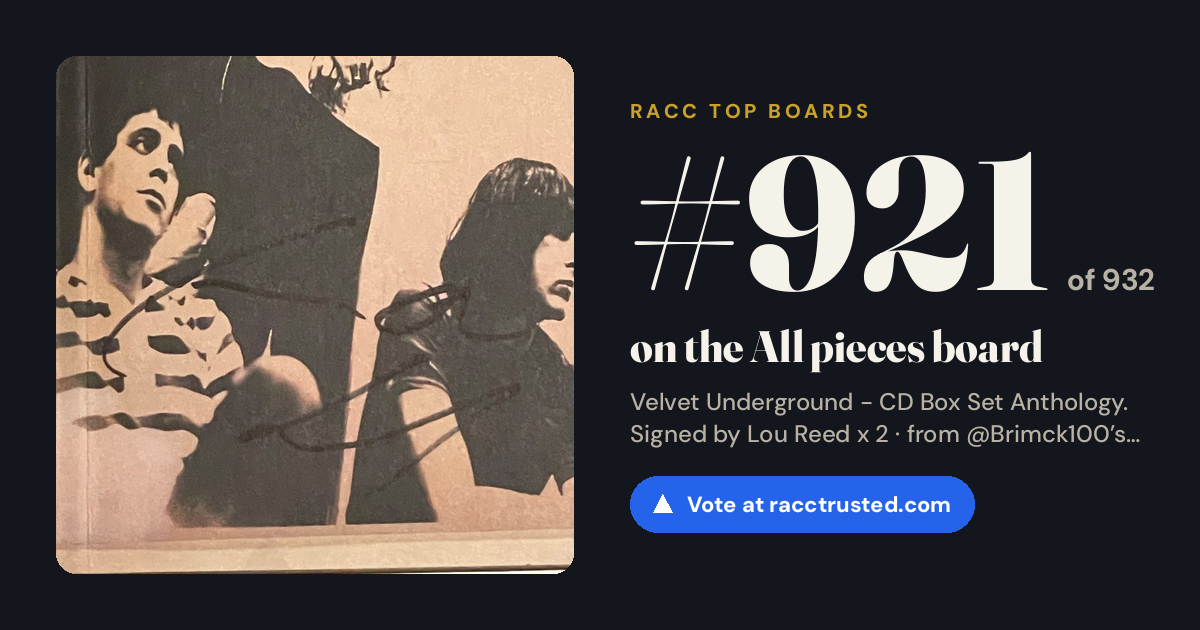 Share card: #921 of 932 on the All pieces board