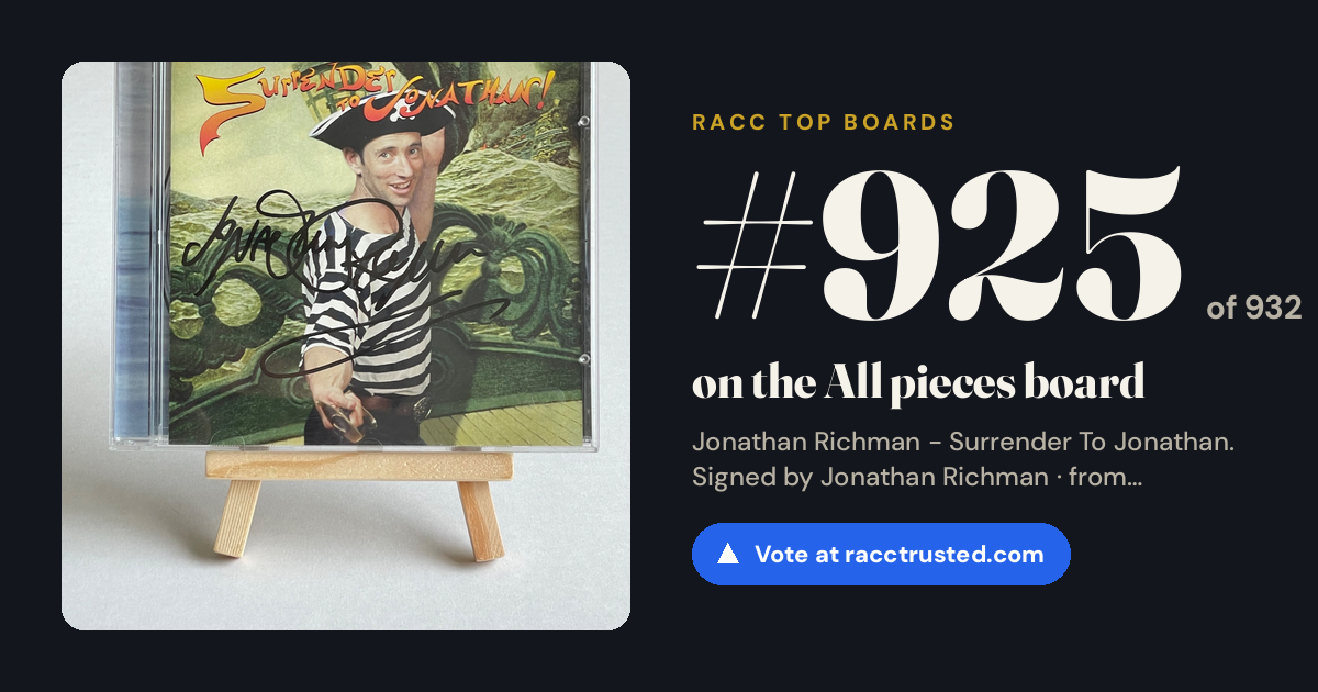 Share card: #925 of 932 on the All pieces board