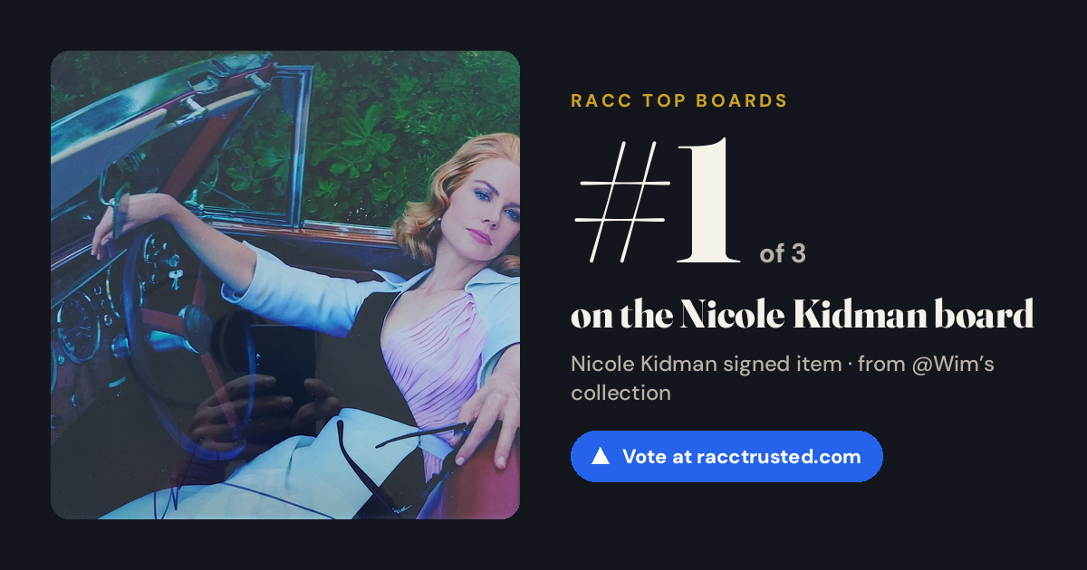 Share card: #1 of 3 on the Nicole Kidman board