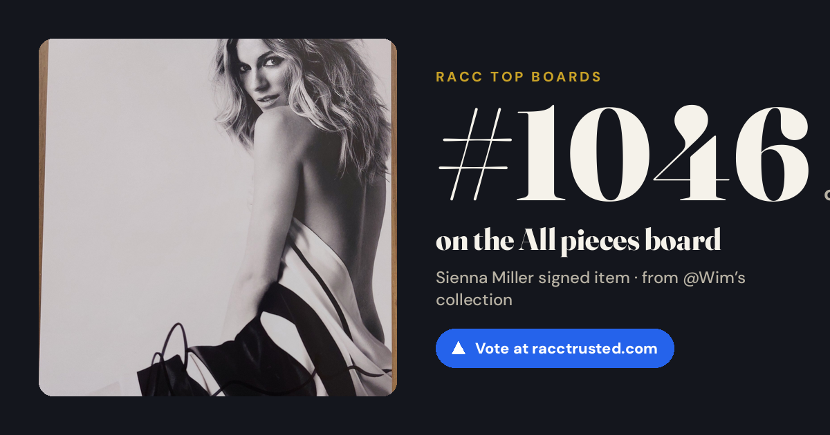 Share card: #1046 of 1178 on the All pieces board