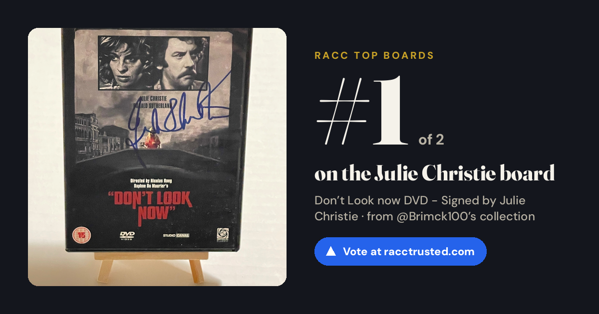 Share card: #1 of 2 on the Julie Christie board