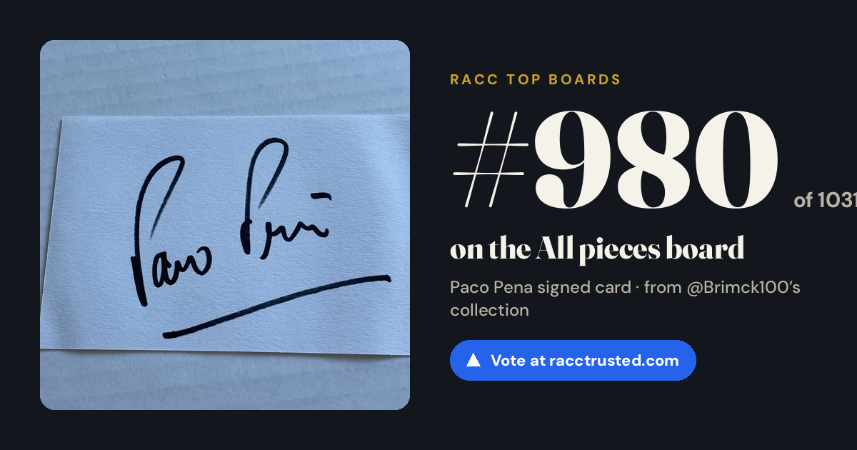 Share card: #980 of 1012 on the All pieces board