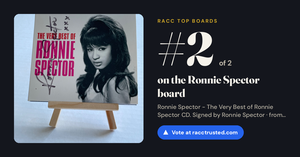 Share card: #2 of 2 on the Ronnie Spector board