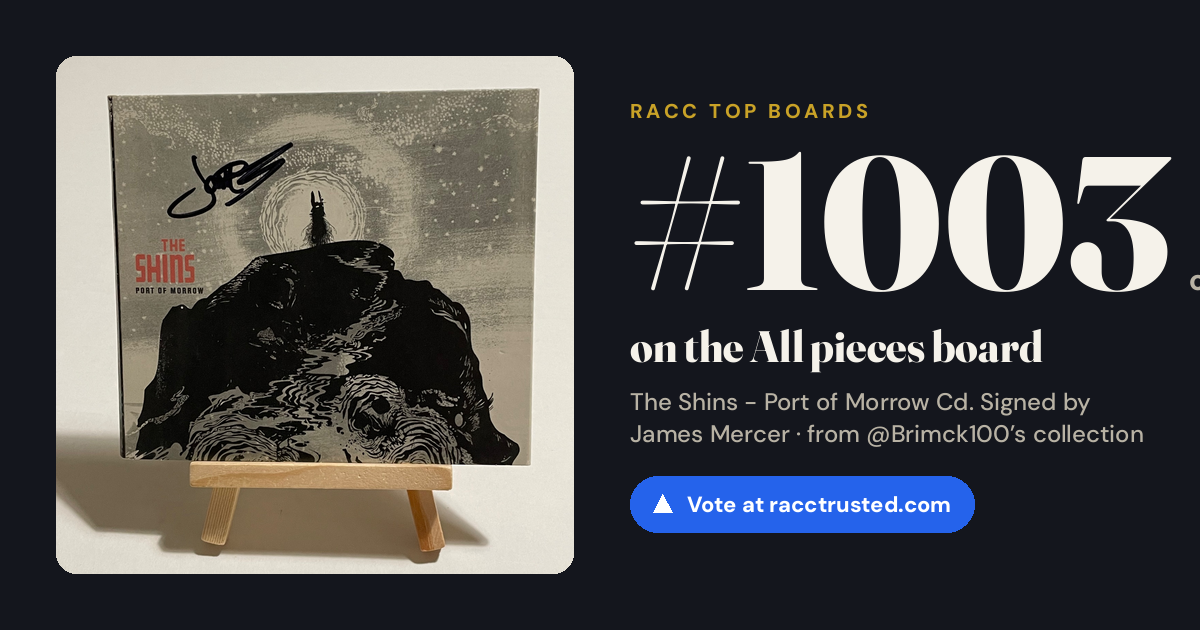 Share card: #1003 of 1031 on the All pieces board
