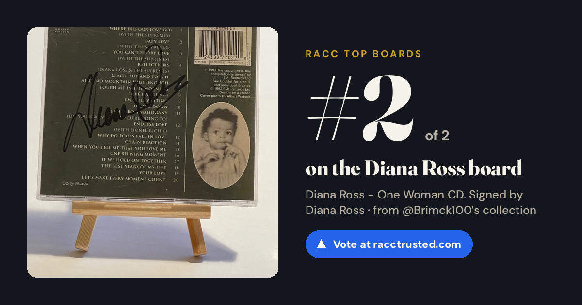 Share card: #2 of 2 on the Diana Ross board