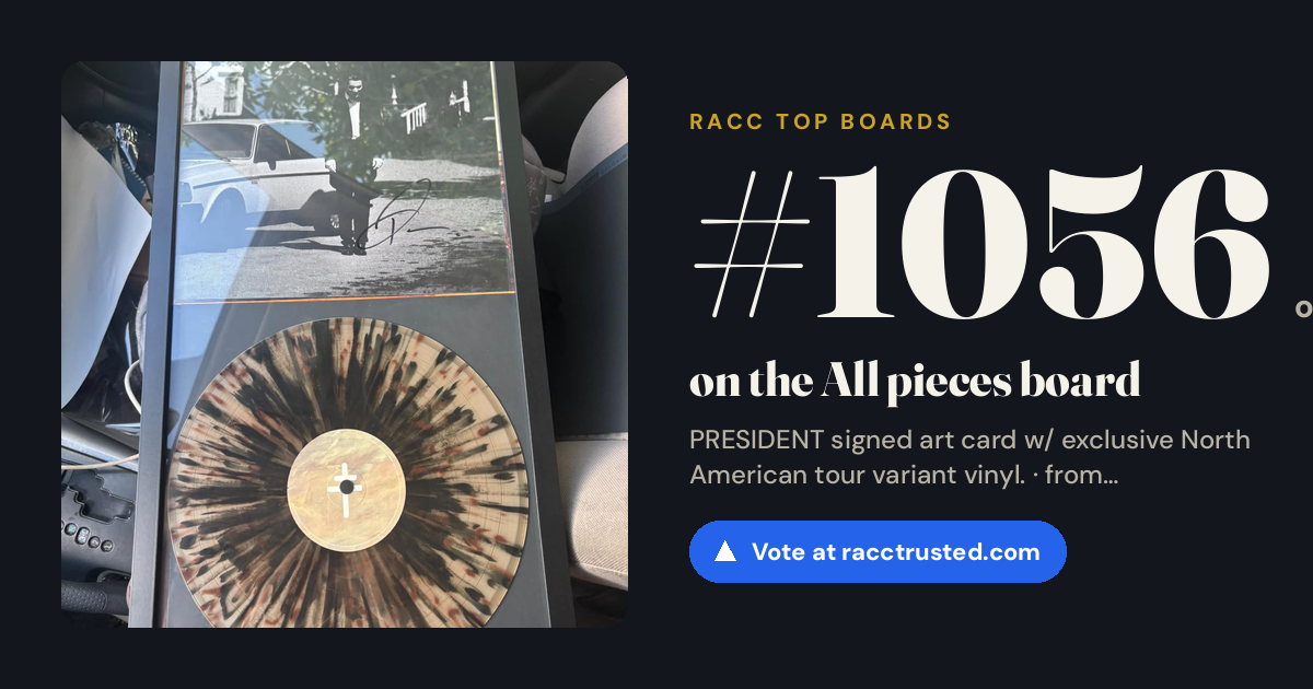 Share card: #1056 of 1063 on the All pieces board