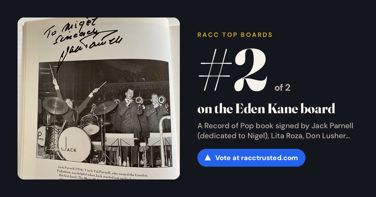 Share card: #2 of 2 on the Eden Kane board